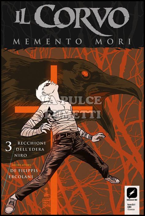 IL CORVO - MEMENTO MORI #     3 - VARIANT COVER FRANCESCO FRANCAVILLA